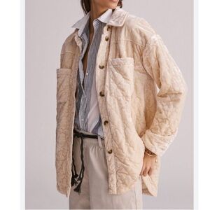 Anthropologie Velvet Shacket // Size XS